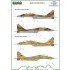 1/72 Asian MiG-29 Fulcrum Decals with Resin Refuelling Probe Part II