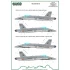 1/72 F/A-18 Spain Standard Markings and Stencils (decal)