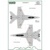 1/72 F/A-18 Spain Standard Markings and Stencils (decal)