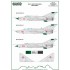 1/72 MiG-21 Around the World -North Korea (decal)