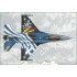 1/72 GREEK F-16C block 52 ZEUS DEMO TEAM 2015 Decal + resin CFT for Revell kit (decal)