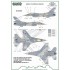 1/72 Greek F-16 s Stencils and insignias (decal)