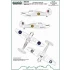 1/32 HAWKER HURRICANE Roundels and Fin Flashes -EARLY (masks)