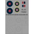 1/72 VICKERS WELLINGTON Roundels and Fin Flashes LATE (masks)