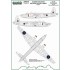 1/48 VICKERS WELLINGTON Roundels and Fin Flashes LATE (masks)