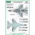 1/48 Polish F-16C NATO Tiger Meet 2015 - F-16 Tiger Demo Team Poland (mask and decal)