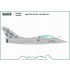 1/72 Croatian Rafale Generic Decal and Masks set for Hobby Boss kits (mask and decal)
