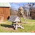HO Scale Rustic Well and Dovecote Set (laser-cut)
