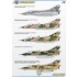 1/72 Dassault Mirage IIICJ "Shahak" Interceptor (5 camo schemes)