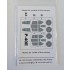 1/48 P-40E Warhawk Paint Mask for AMTech kit (outside-inside)