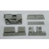 1/48 M1A2 Abrams Rear Doors, Exhaust and Radiators Detail set for Tamiya kits