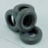 1/48 German SS-100 Spare Tyres for Tamiya kits