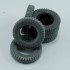 1/48 German Sdkfz.251 Spare Tyres for Tamiya kits