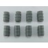 1/48 German Empty Barrels (8pcs)