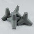 1/48 Tetrapod Blocks 2tons (Trident Anti-Tank Obstacle, 4pcs)