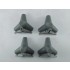 1/48 Tetrapod Blocks 2tons (Trident Anti-Tank Obstacle, 4pcs)