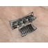 1/700 IJN Type 96 Triple 25mm AA Mount with Anti-Smoke Shield Type B x4