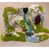 HO Scale Tunnel for Single Track #Straight (34 x 27 cm, 16 cm high, Headroom 9.3 cm)