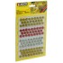Grass Tufts "Flowering" (yellow, red, white, 104pcs, 6 mm)