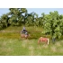Natur+ "Summer Meadow"(3 colours, 220 x 200 mm, w/10 grass tufts)