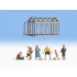 HO Scale In the Garden (building & figures)