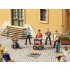 N Scale Street Musicians Figures w/Sound