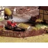 HO Scale Abandoned Fence (Length: 910mm, Height: 16mm)