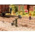 HO Scale Turnout Tension Lever (Length: 28mm, Width: 4mm, Height: 27mm)