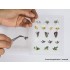 HO Scale Field and Wild Flowers (17 plants)