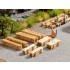 HO Scale Piles of Planks (8 piles)
