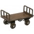 HO Scale Luggage Cart (Length: 32mm, Width: 14mm, Height: 14mm)