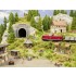 HO Scale Adventure Playground (Length: 110mm, Width: 37mm, Height: 45mm)