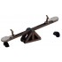 HO Scale Play Equipment: Roundabout, Seesaw, Swing