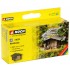 N Scale Forest Lodge (Length: 35mm, Width: 28mm, Height: 22mm)