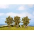 HO,TT Scale Apple Trees (3pcs, 80mm high)