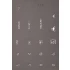 N Scale Street Marking Templates (5 stencils for 38 signs)