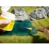 G, O, HO, HOE, HOM, TT, N, Z Scale Scenic Materials Perfect Set "Lake"