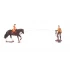 HO Scale Micro-motion Riding Arena with Horseboxes