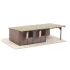 HO Scale Micro-motion Riding Arena with Horseboxes