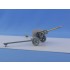 1/35 WWII Soviet ZiS-3 Brass Barrel with Resin Muzzle Brake