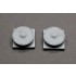 1/24 Bf-109 G-6 Wheels Set (Main Disk Type 1 with Ribs) Tread Main