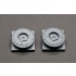 1/24 Bf-109 G-6 Resin Wheels Set (Main Disk Type 2 without Ribs)
