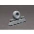 1/24 Bf-109 G-6 Resin Wheels Set (Main Disk Type 2 without Ribs)