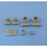 1/32 Wheels and Weighted Tyres for Messerschmitt Bf.109 F-2, F-4, G-2 (Continental tyres)