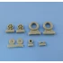 1/32 Wheels and Weighted Tyres for Messerschmitt Bf.109 F-2, F-4, G-2 (Continental tyres)