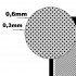 Engraved Plate for Making Anti-slip Surfaces in various scales (45mm x 90mm) type 5