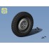 1/35 Mercedes V170 Models Wheels Set (WESA Extra Gelande Military Tyres)