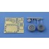 1/48 Focke-Wulf Fw 189 Main & Tail Wheel & Tail Wheel Bay Set