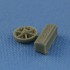 1/48 Wheels & Weighted Tyres for Messerschmitt Bf.109 B.C.E early ("Metzeler" tyres)