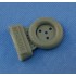 1/48 Wheels & Weighted Tyres for Messerschmitt Bf.109 B.C.E early ("Metzeler" tyres)